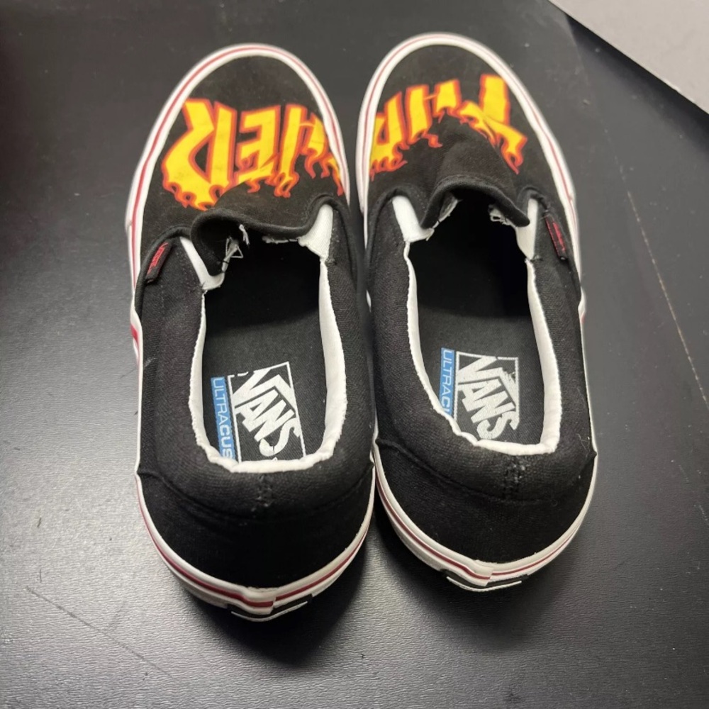 Thrasher Black and Yellow vans - Picture 4 of 7